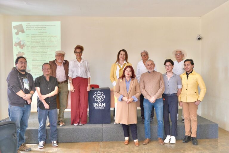 INAH y UAZ realizan conversatorio sobre el Centro Histórico