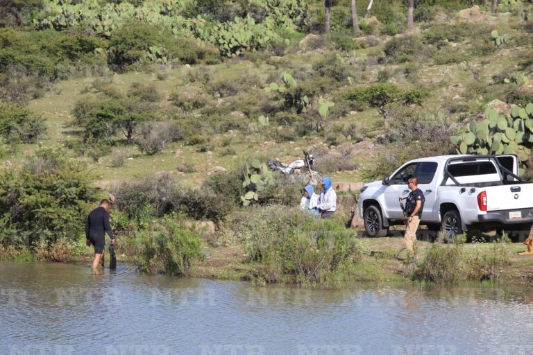 Un adulto y un niño pierden la vida en represa de Fresnillo
