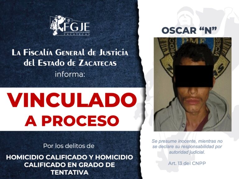 Lo vinculan a proceso por homicidio calificado