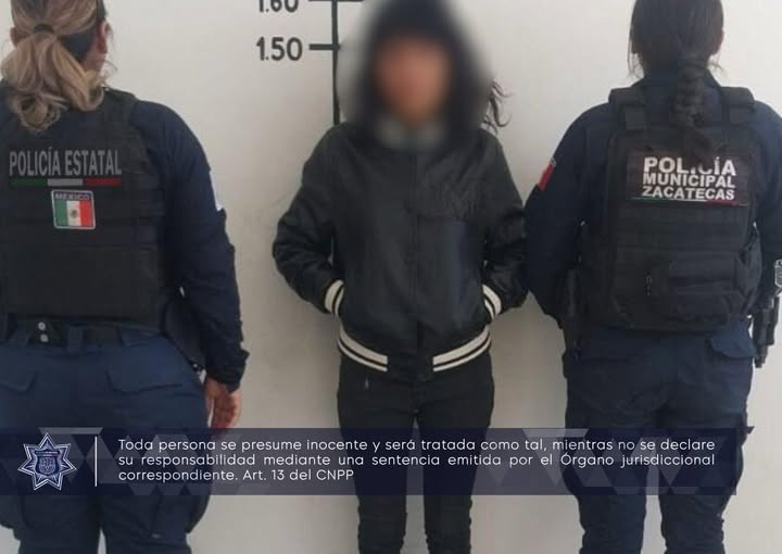 La detiene policía capitalina por violencia familiar