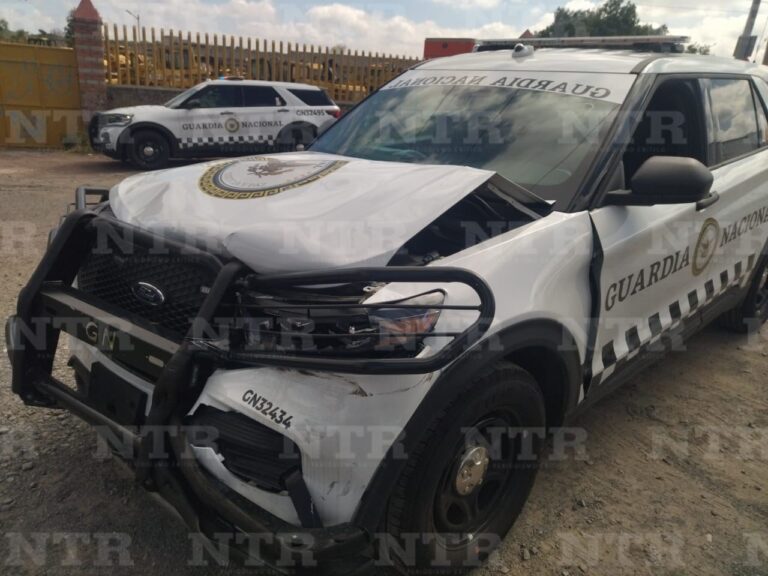 Chocan por alcance dos patrullas de la GN