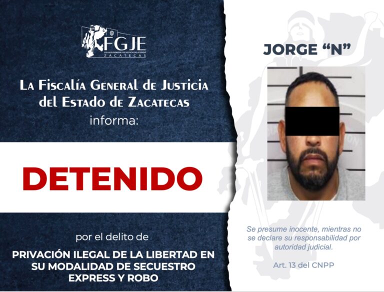 Cumplimenta FGJE órdenes de aprehensión y comparecencia