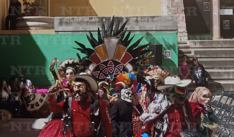 La Viejada veracruzana danza en Zacatecas