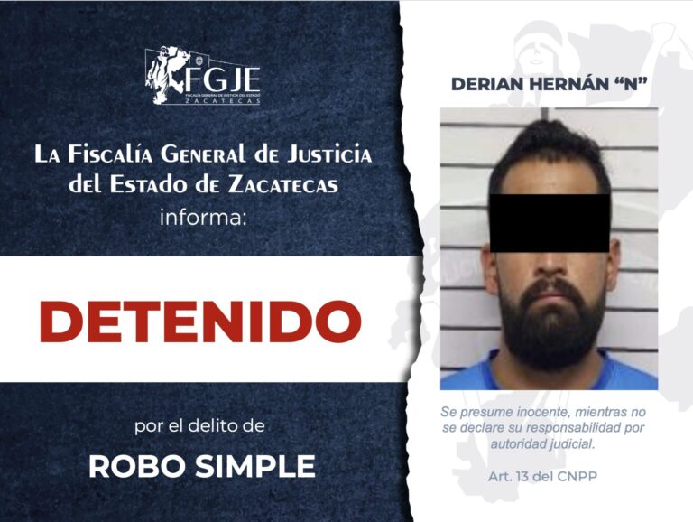 Detienen a 3 con orden de aprehensión