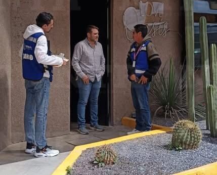 Notifica Municipio a negocios irregulares