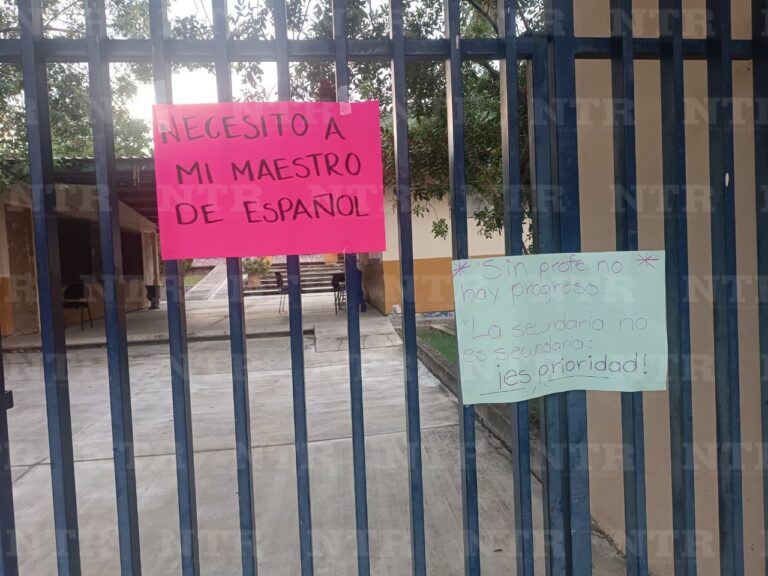 Paran secundaria en Juchipila; faltan cinco maestros