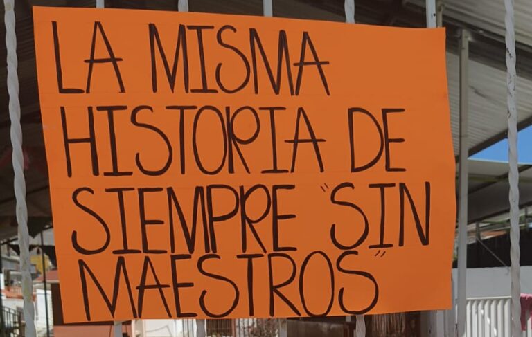 Por falta de profes, cierran escuelas en tres municipios
