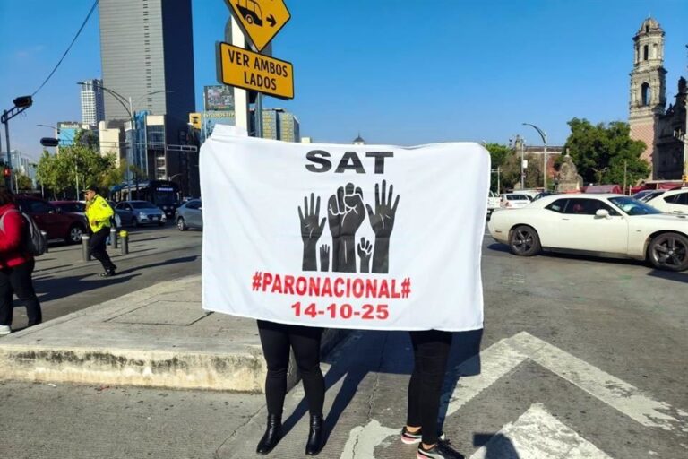 Hay demandas que no pueden cumplirse, dice sobre paro en SAT