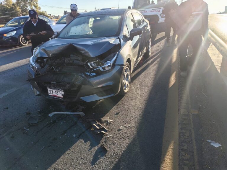 Mañana llena de accidentes en Guadalupe