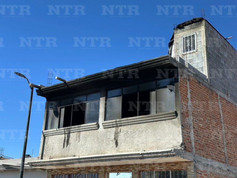 Se incendia casa en fraccionamiento Real de San Ramón