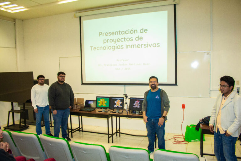 Presentan estudiantes proyectos de tecnologías inmersivas