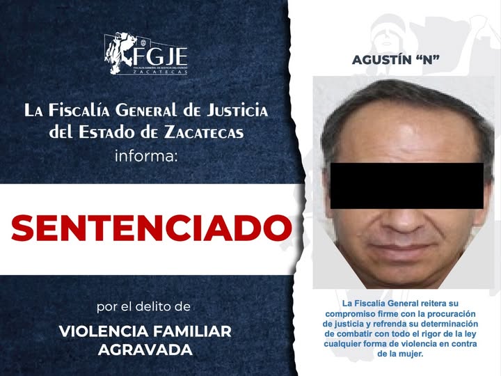 Sentencian a Agustín a dos años de prisión