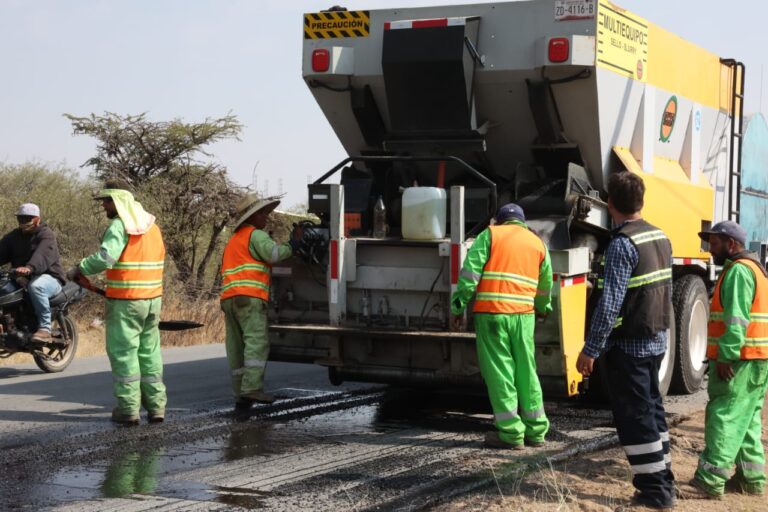 Rehabilitan 11 kilómetros de carretera en Montemariana