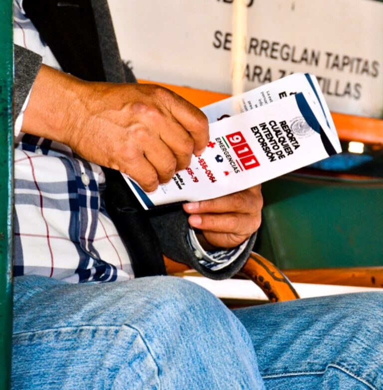 Realizan campaña contra la extorsión en Valparaíso