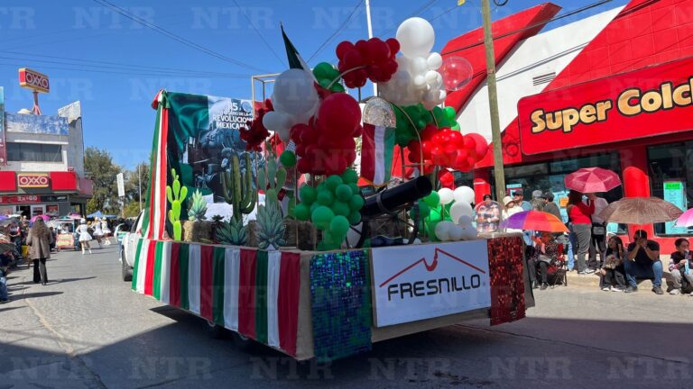 Conmemoran la Revolución Mexicana en Fresnillo