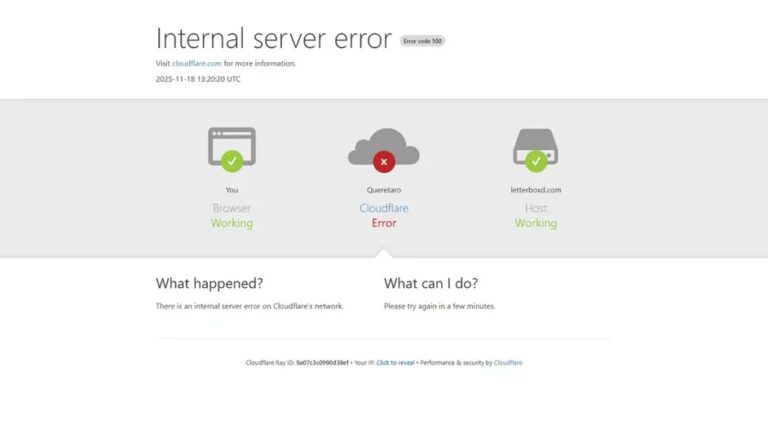 De ChatGPT a Moody’s: ¿Qué páginas, chatbots y redes se ‘cayeron’ por falla global de Cloudflare?