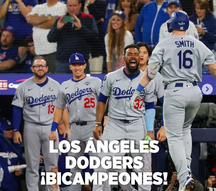 Ganan Dodgers bicampeonato en cumpleaños del Toro Valenzuela