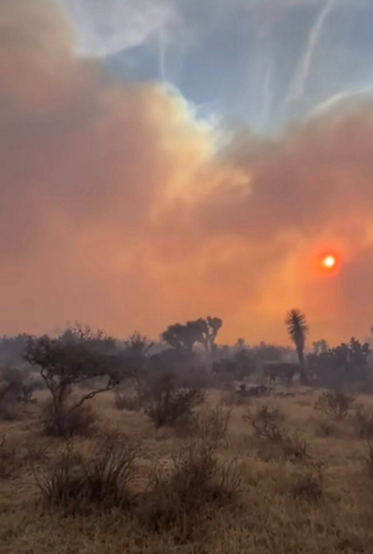 Se propaga incendio en San Nicolás