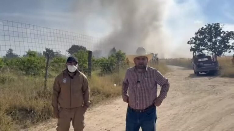 Investigan incendio en basurero municipal