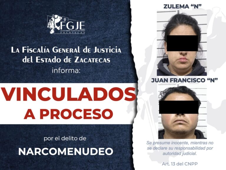 Los vinculan a proceso por narcomenudeo