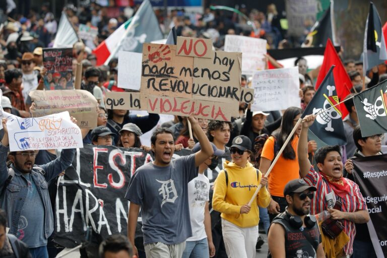 Marcha Generación Z en CDMX; exige seguridad