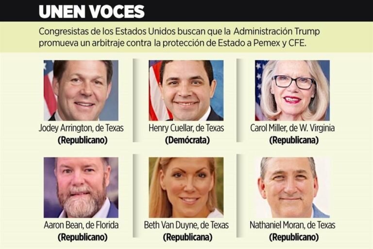 Piden panel en T-MEC contra Pemex y CFE