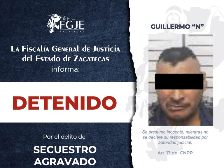 Cumplimenta FGJE tres órdenes de aprehensión