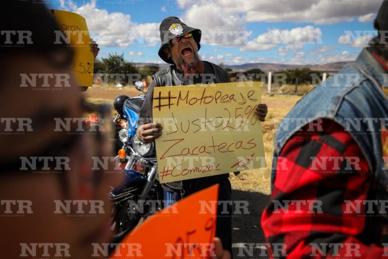 Demandan bikers reducir peaje