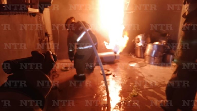Flamazo en Fresnillo deja un lesionado