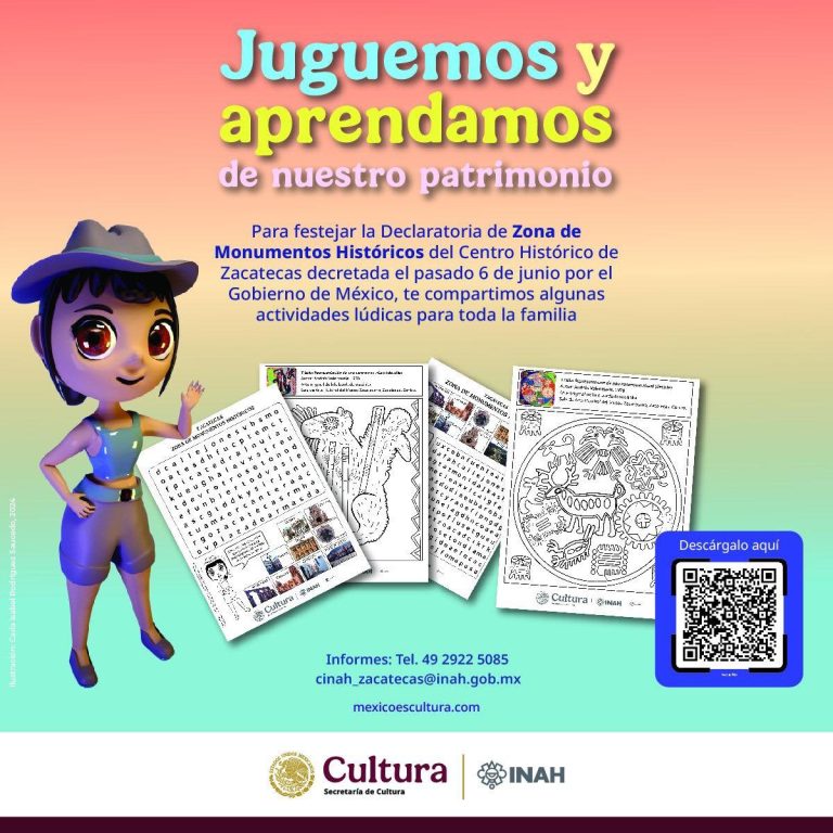 INAH lanza juegos culturales