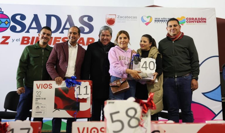 Entregan canastas alimentarias a 850 familias de Guadalupe