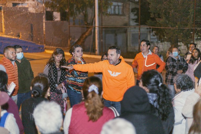 Llega Movimiento Ciudadano a la colonia CNOP