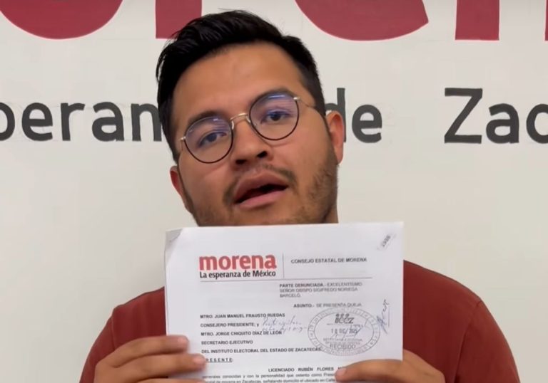 Llama Flores a la unidad en Morena estatal