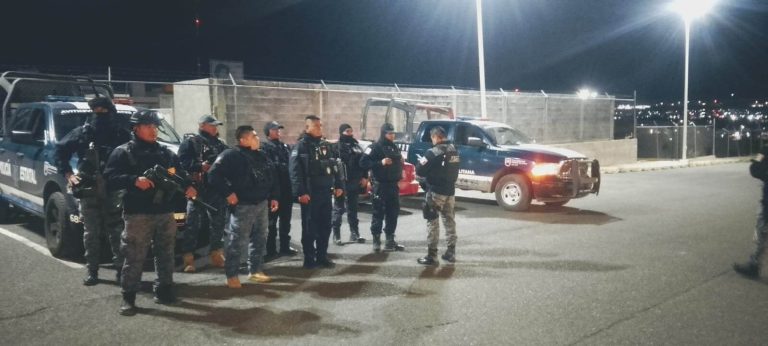 Concluye operativo nocturno de seguridad en Fresnillo