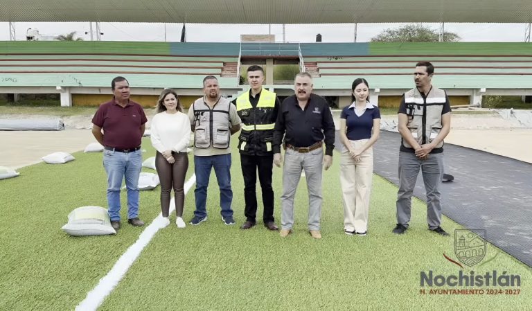 Concluyen renovación en el campo “El Giro” de Nochistlán