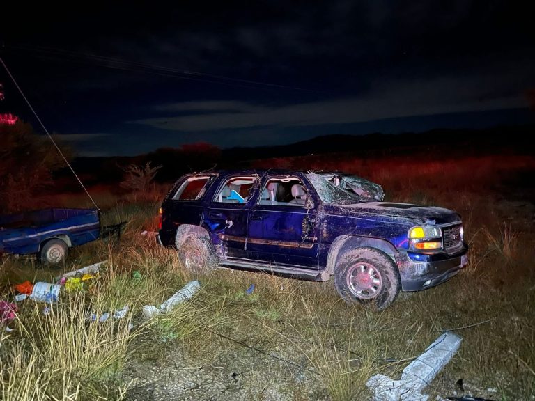 Dos menores accidentados en carretera 45 Saín Alto