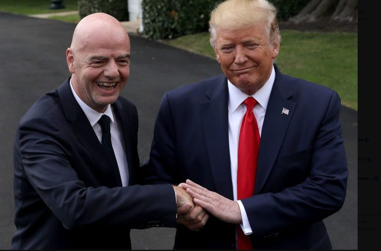 El «bromance» entre Trump e Infantino