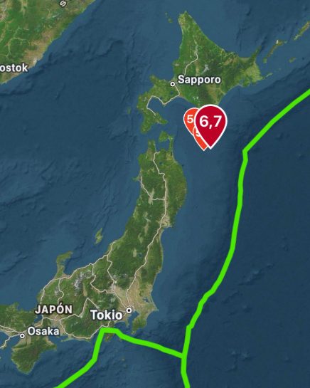 Emite Japón nueva alerta de tsunami tras terremoto de 6,7