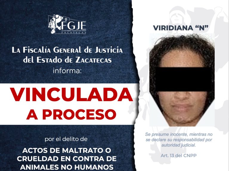 La vinculan a proceso por maltrato animal
