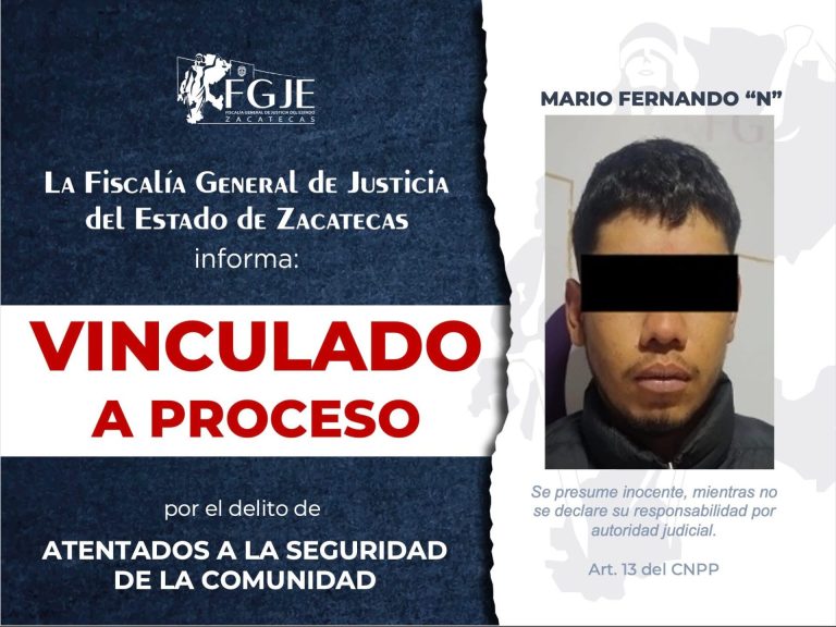 Lo vinculan a proceso por arrojar ponchallantas