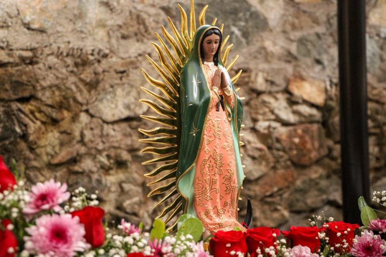 Mina El Edén celebra a la Virgen de Guadalupe
