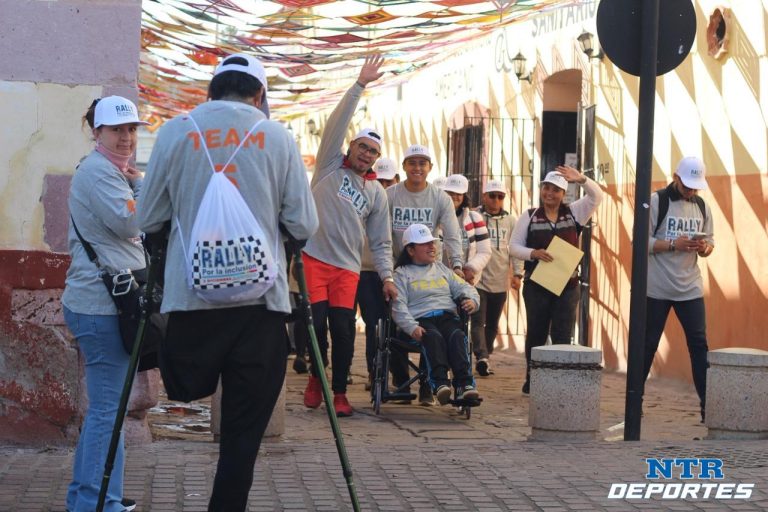 Realizan Rally por la Inclusión en Guadalupe