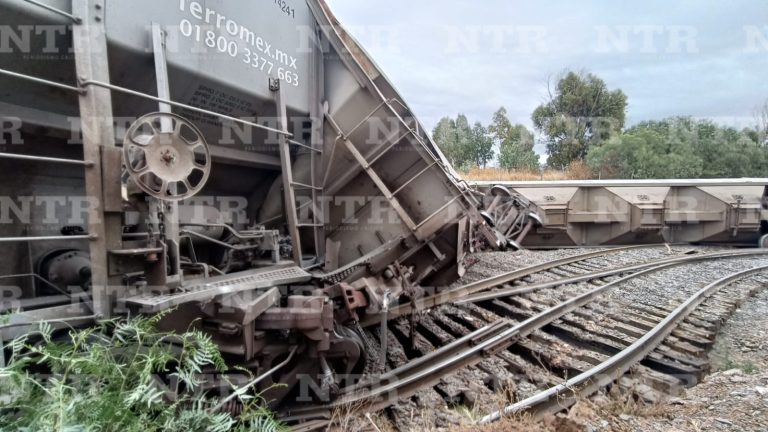 Se descarrila tren a la altura de San Fernando