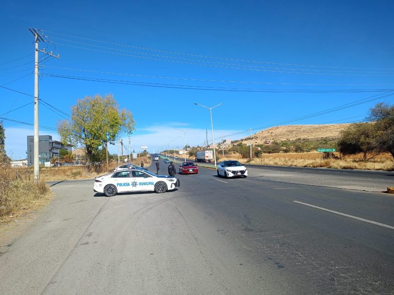 Instalan punto de inspección vehicular en Fresnillo