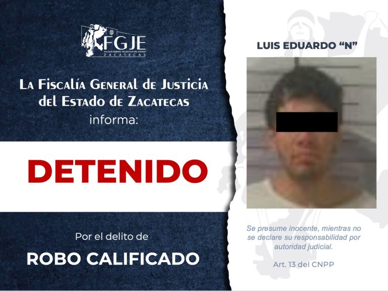 Cumplimenta FGJE seis órdenes de aprehensión