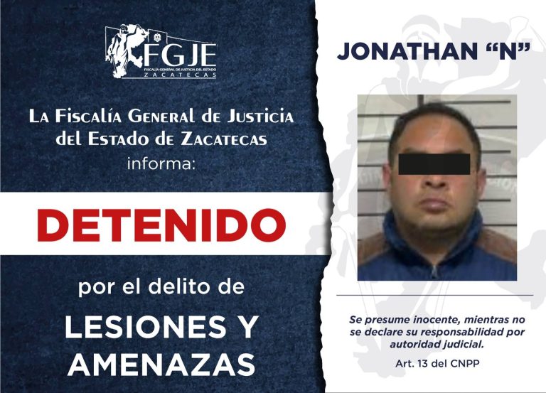 Cumplimenta FGJE tres órdenes de aprehensión