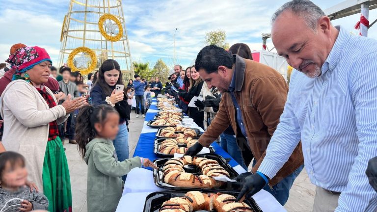 Parten mega rosca en el Monumento