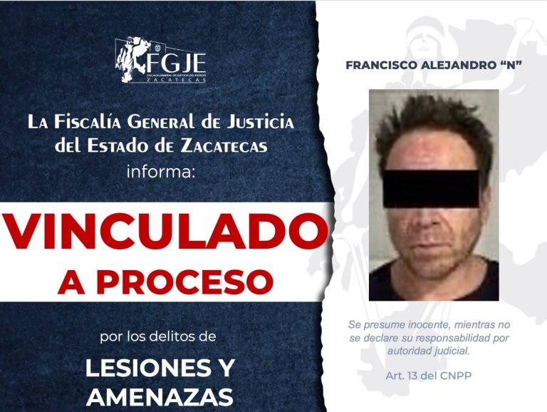 Lo vinculan a proceso por lesiones y amenazas