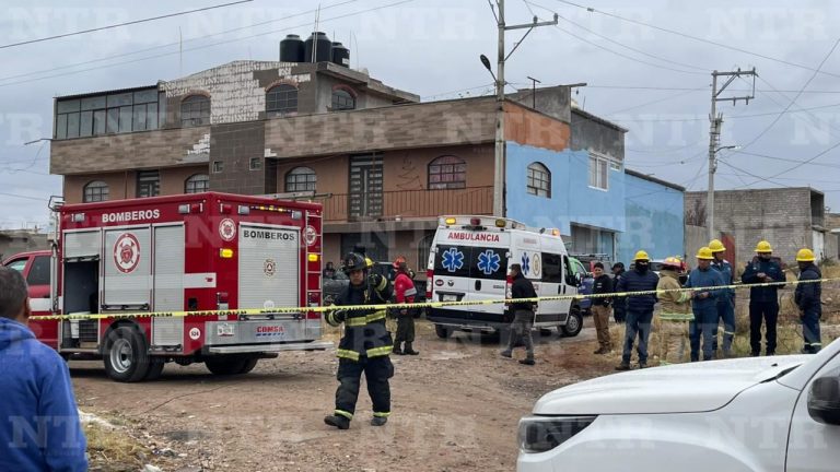 Hombre sufre descarga eléctrica mientras trabajaba