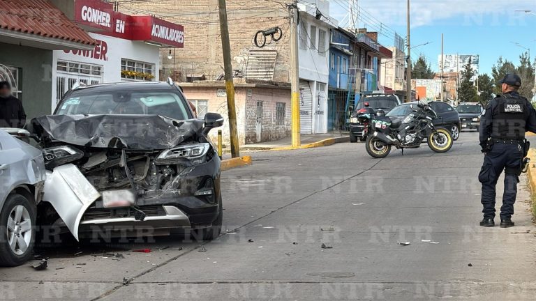 Borracho provoca carambola en Fresnillo